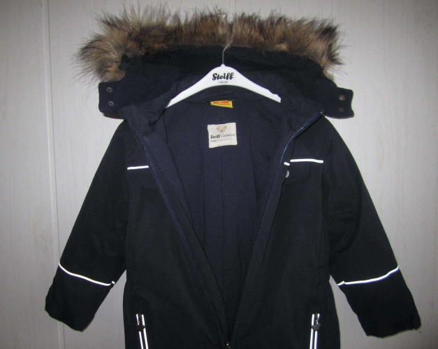 Steiff Schneeanzug Anzug Overall navy Gr. 110 NEU