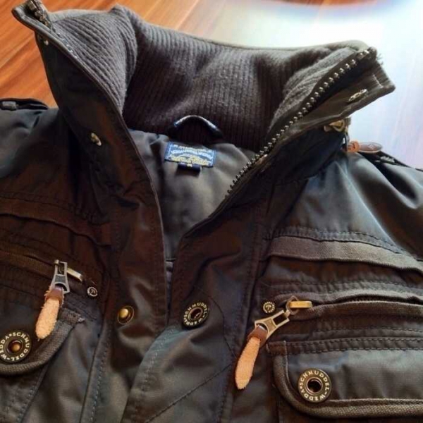 DREIMASTER Winterjacke Schmuddelwedda, super Zustand, Größe M/48