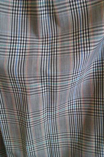 karierter high-waist Rock 