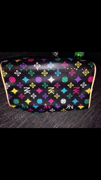 Bunte Handtasche aus Italien