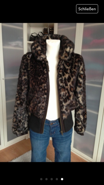 leo Fell Jacke Blogger Ketten Bündchen