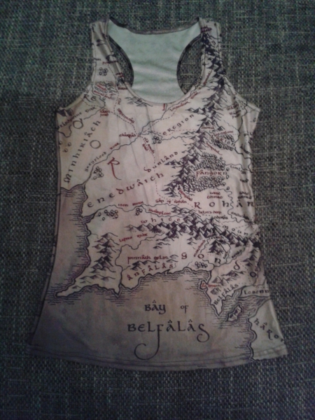 Karte von Mittelerde Top