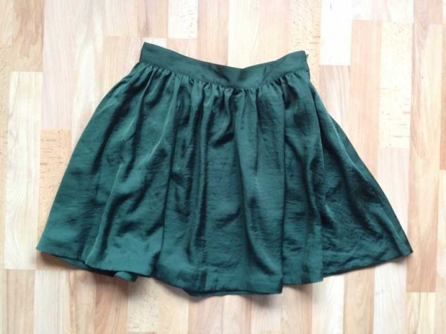 H&M Rock grün dunkelgrün Herbst 38