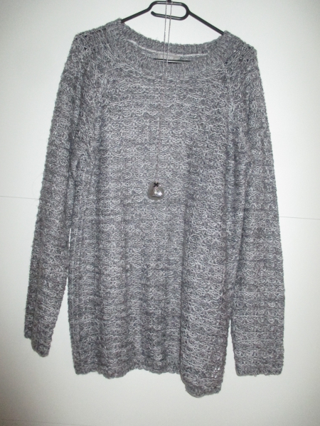 lange Kette silber Tasche und Schleife