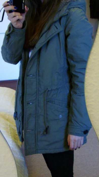 Parka Khaki XS Benetton