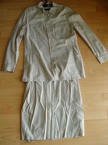 Schickes Kostüm von Hammer in beige Gr. 38