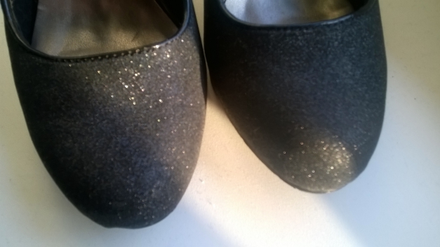 glitzernde Van der Laan Pumps 