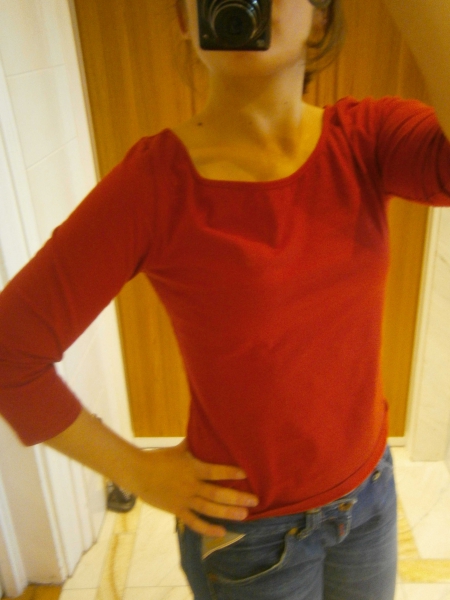 4 rote Shirts- Hammer Preis!