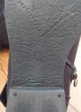 Nieten Boots in schwarz