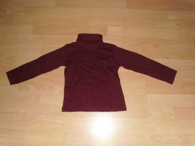 Langarmrolli von H&M, aubergine, Gr. 110