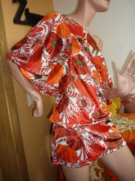 Tunika Kleid * 36 38 40 42 S M L * Ethno Hippie Boho psychedelic 70er Strand * PReis: VHB