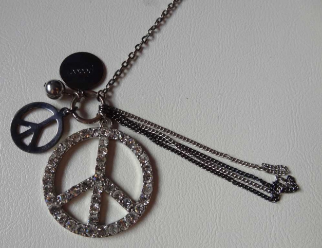 Coole Peace Statement Kette 
