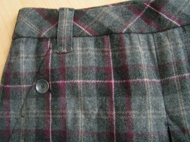 Esprit Mega Falten Woll Rock Stiefelrock Gr.42 Neu 59,90€