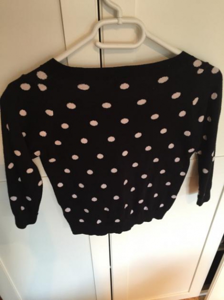 Gepunkteter Cardigan 