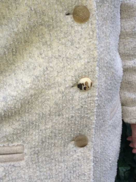 Petressa Original Landhausmode fürs Oktoberfest Woll Weste Jacke Dirndl