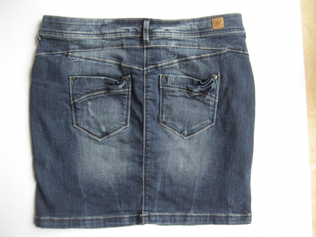 C&A Jeans Minirock, Stretch. Rock Denim, Gr. 40