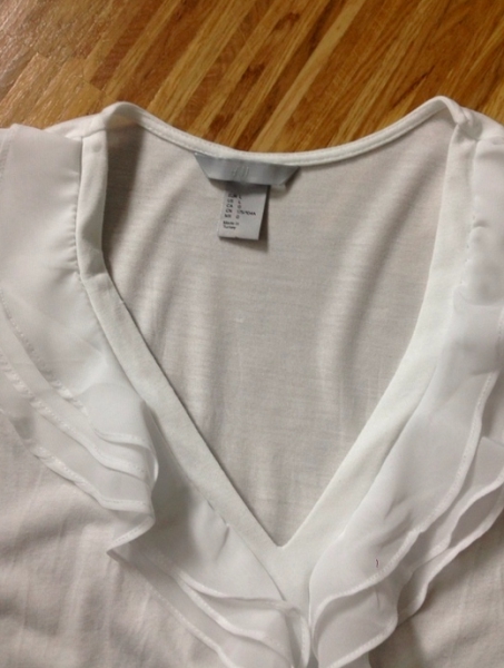 Süßes Top mit Rüschen / H&M 