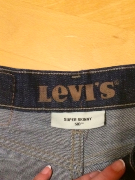 Levis Super Skinny Jeans, W30 L30, Model 510