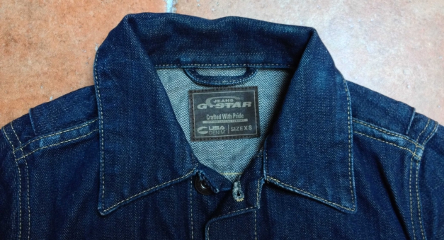 G-Star Jeansjacke XS = 32 - 34 darkblue denim