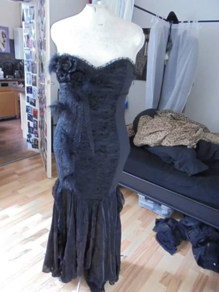 Punk Rave Kleid Fishtail Gothic Wgt Japan Lolita Barock 