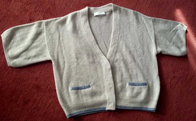 NC Cardigan 100 % Cashmere Kaschmir Strick Jäckchen Bolero