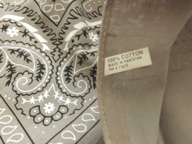 Nickituch Bandana Paisley  Baumwolle  