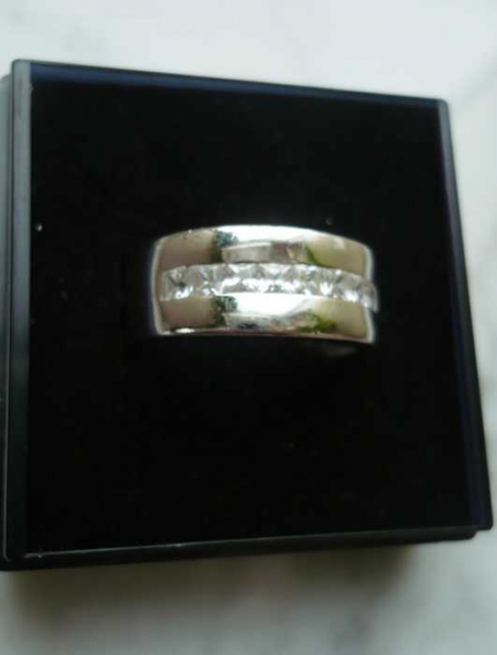 Amor Ring Strass 56 925 Sterling Silber