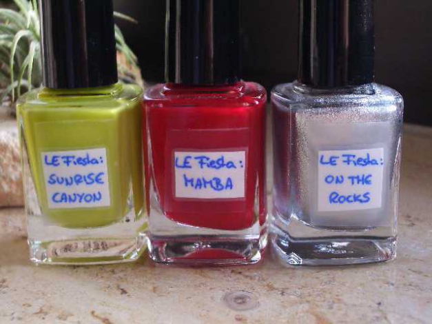 2 x Color Club   Nagellacke   LE Fiesta  Rot + Lime   Neu!