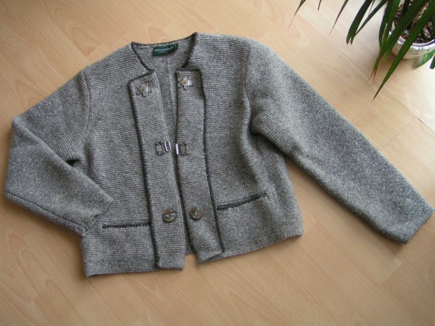 Luxus Scheiber Exclusiv Woll Trachten Jacke Janker 42 Neu 270€