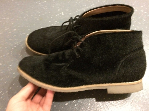 Desertboots - Felllook  - black - H&M Premium