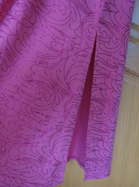 Kleid, Abendkleid, Gr.36/38, altrosa