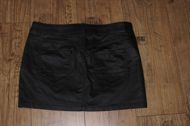 EDC by Esprit Minirock glänzend schwarz Gr.38