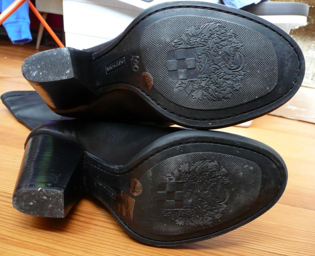 Vince Camuto Slouch Echt Lederstiefel schwarz Gr.37