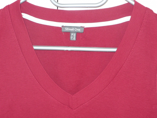 Street One Top weinrot/bordeaux Größe 38