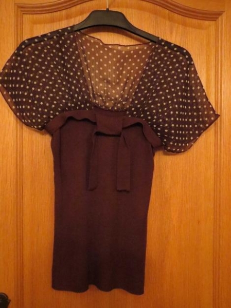 Oberteil,schick,braun,schick