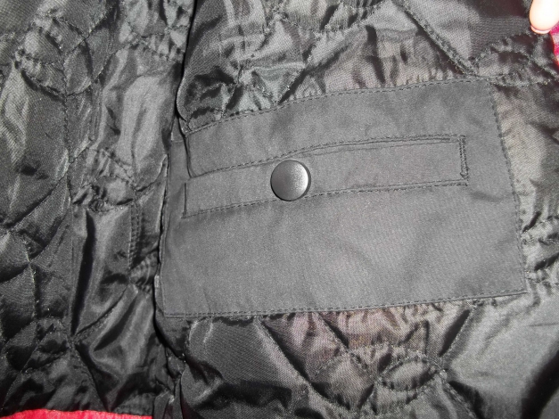 dicker Wintermantel schwarz