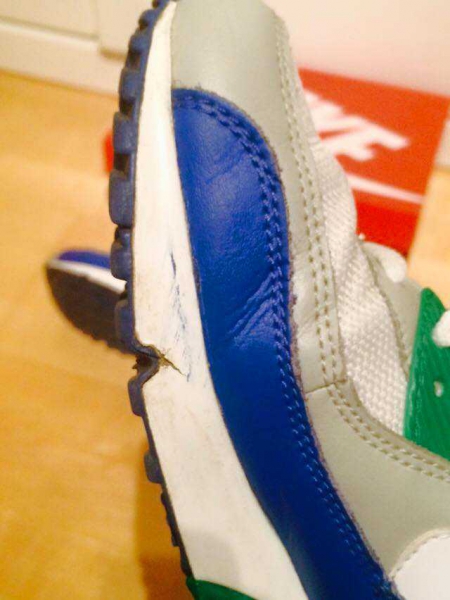 NIKE // Blau  Grüne Nike Air Max 90