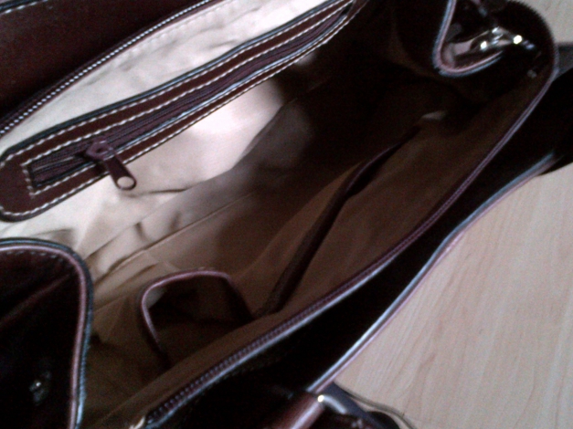 David Jones Lederhandtasche  **neu**