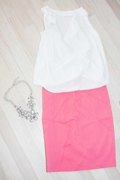 Pencil Rock Bleistift rosa koralle pink 32 34 36 xs