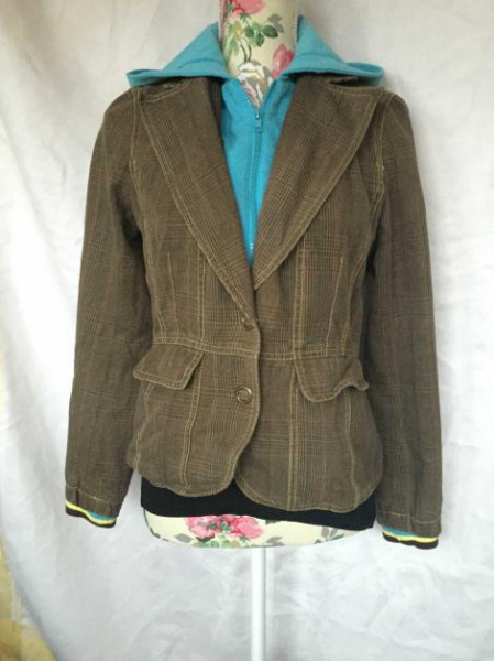 Vintage Jacke mit Schriftzug