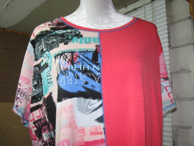  *** Farbenfrohe ~ Zipflige ~ Tunika *** 