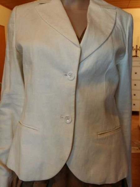 Wunderbare Schöne Blazer in weiß Neu von YORN