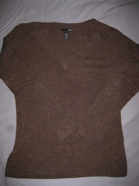 pullover, h&m, braun