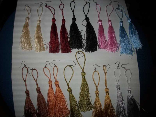 Witzige Ohrringe für Karneval