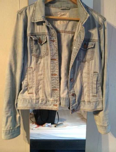 Hellblaue Jeansjacke von Primark