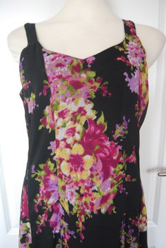 FABIANI   Maxikleid   Blümchen   Flower-Power Kleid Trendi