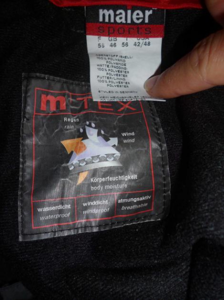 maier sports Skihose, Snowboardhose, Winterhose Gr. 56