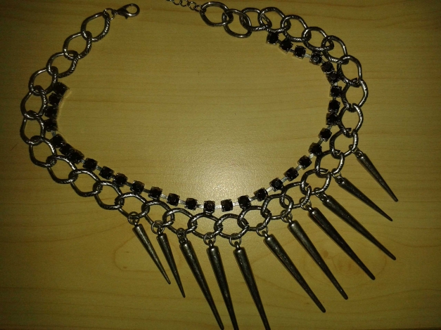 Statement Kette silberfarben rockig NEU!