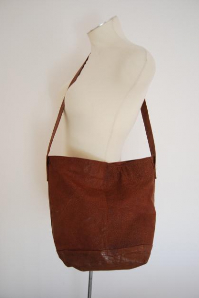 Lederumhängetasche Vintage True Blogger Tasche Trendi