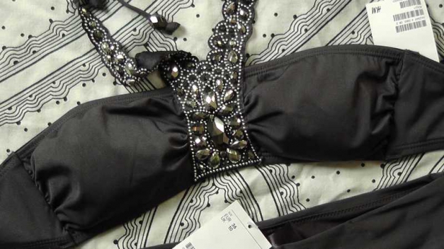 H&M Bikini in grau Größe 36 S